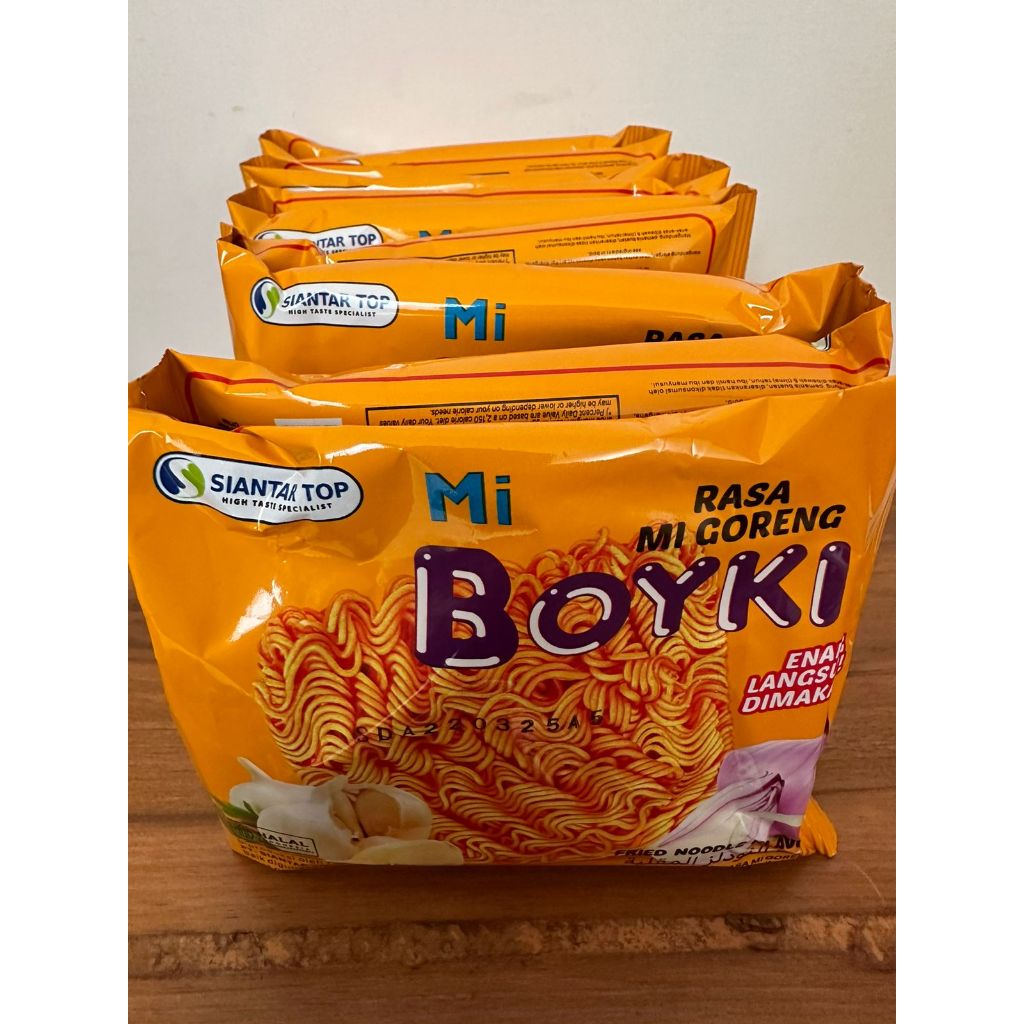 

Mi Boyki rasa Mie Goreng Kemasan Renceng Isi 10 Pcs