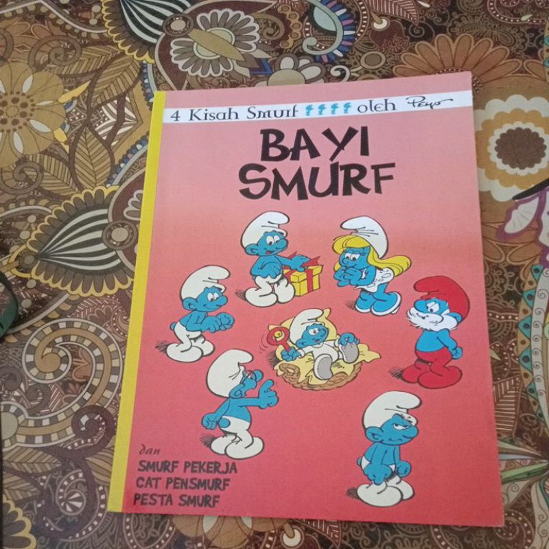Buku Bayi smurf
