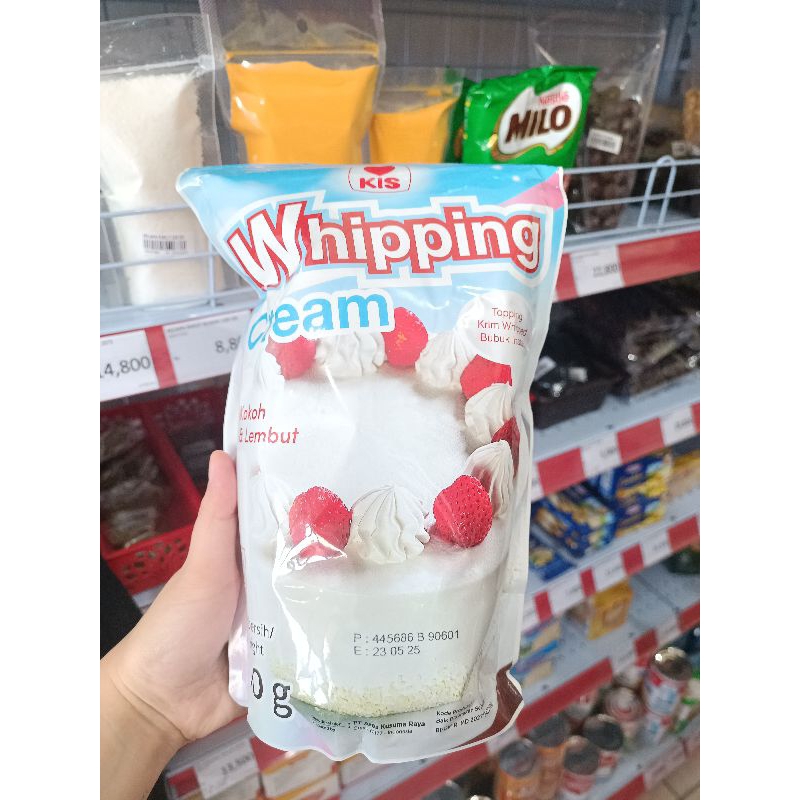 

[ 900 GRAM ] KIS Whipping Cream 900 Gram