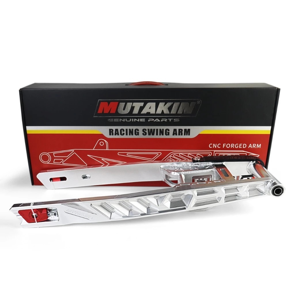 MUTAKIN RACING CNC SWING ARM STD +2 inci 625 mm PNP SATRIA FU 150 SATRIA FU FI SATRIA NEW
