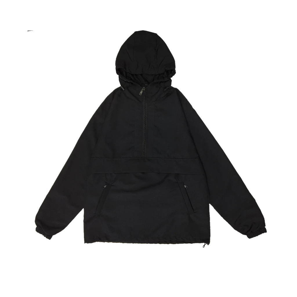 ECCHESS Cagoule Jaket Polos Original Jaket Cagoule Polos Waterproof Unisex