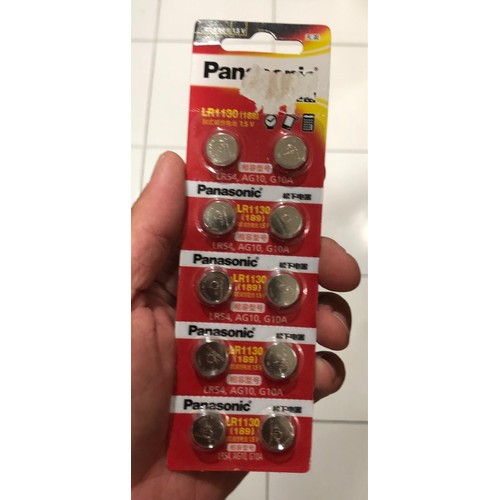 PANASONIC LR1130 1,5V BATERAI BATRE 1,5V LR1130 PANASONIC LR1130 1130
