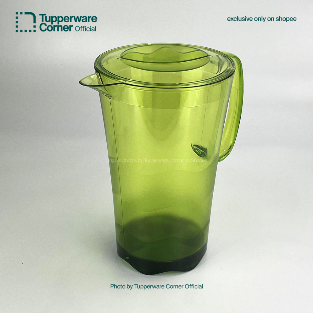 Teko Kristal Tupperware Ori SHERLY PITCHER 2,2L