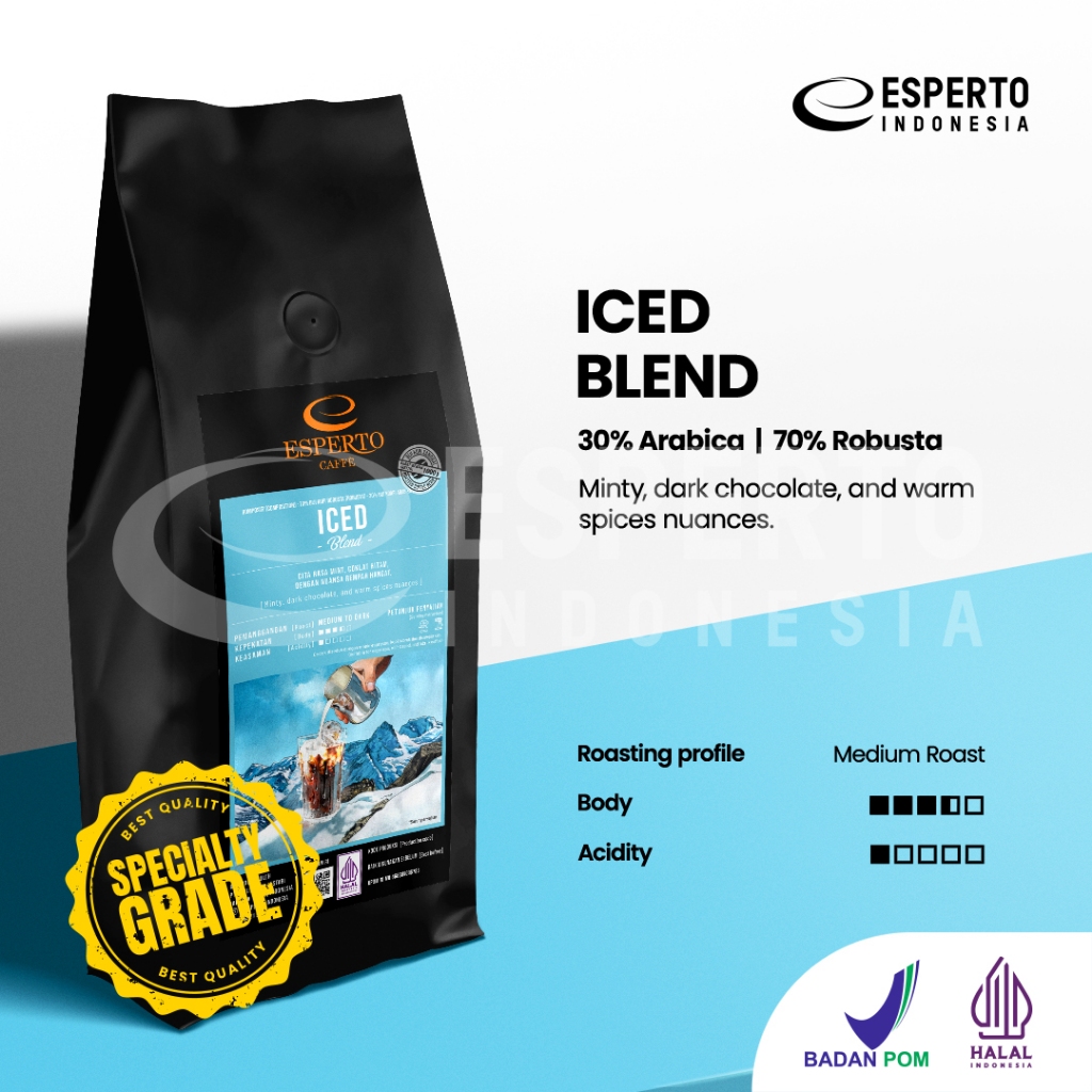 

Esperto Caffe Speciality Grade Iced Blend 6KG - Biji Kopi