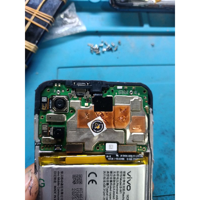 MESIN VIVO Y16 NORMAL LANCAR TESTED