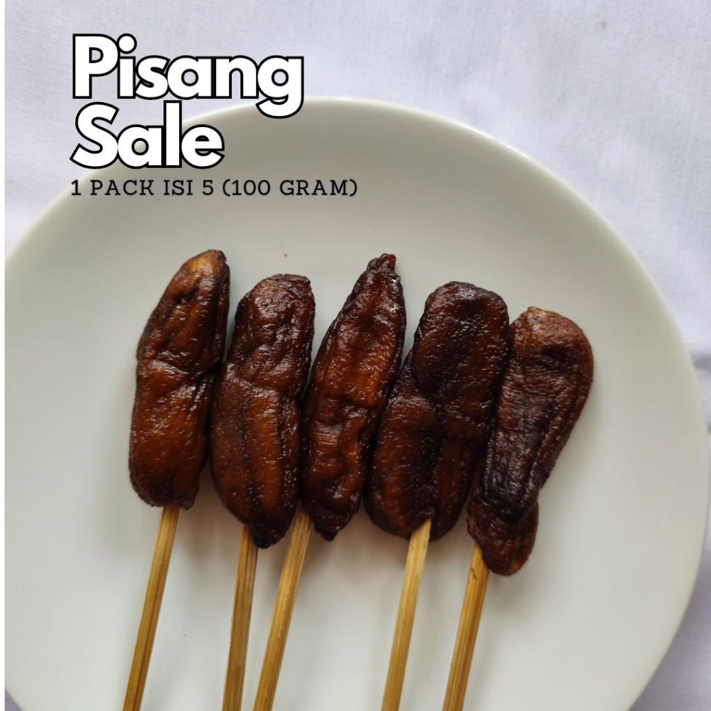 

Pisang Sale Basah 100 gram | Sate Pisang Sale | Jajanan Unik