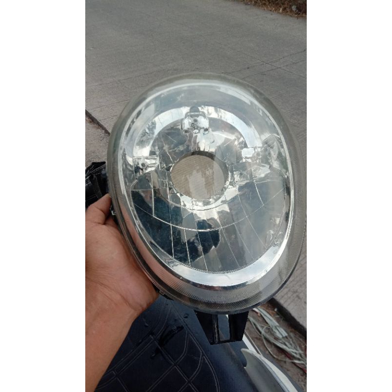 lampu depan scoopy scopy scoopi esp fi 2015 2016 2017 original ahm honda bahan modifikasi