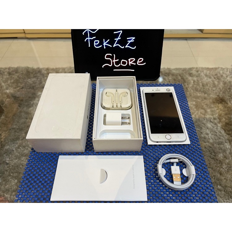 iPhone 6 16Gb White Fullset FU - Imei + iCloud aman - Anti blokir 