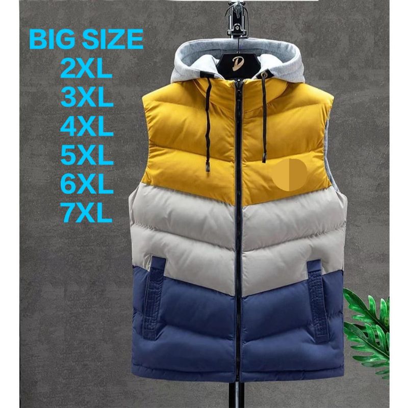 Rompi Pria Jumbo / Rompi Keren Jumbo / Rompi BGSR Jumbo / Vest jumbo / Rompi Big Size