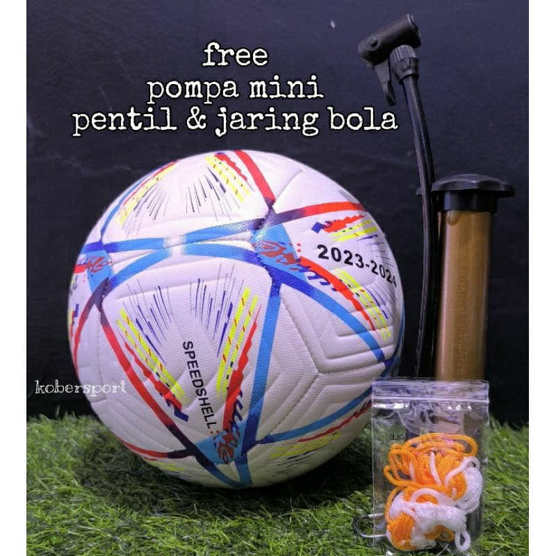 Bola AL RIHLA  Bola Sepak AL RIHLA SPEEDSHELL GRADE ORI IMPORT Size 5