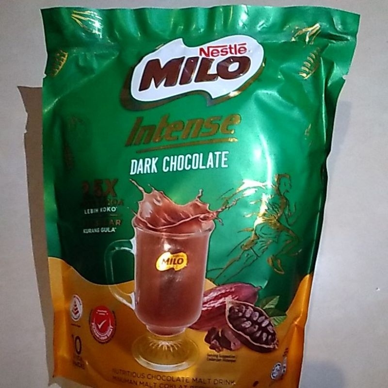 

Milo Intense Dark Chocolate. 1 pack (10 stick)