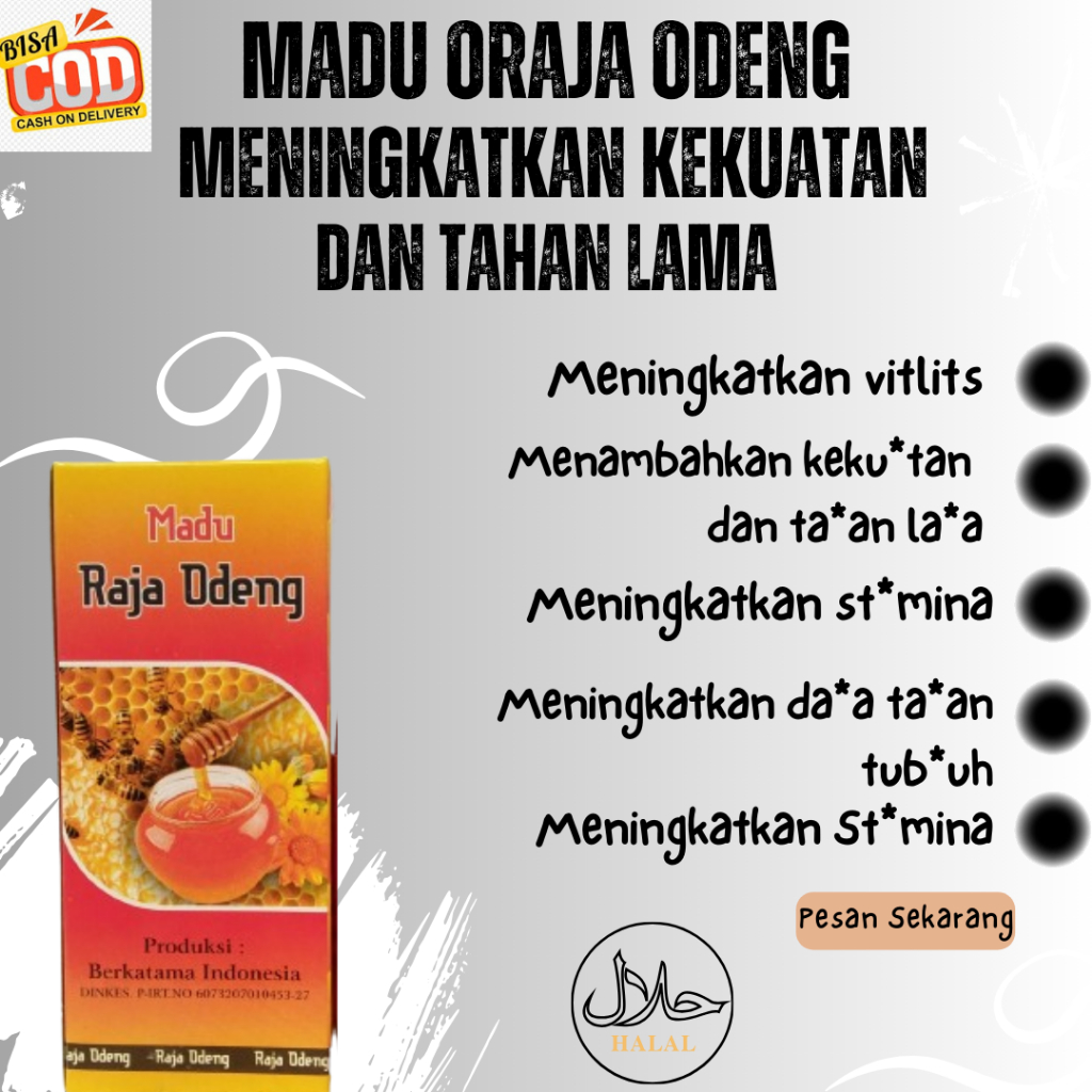 

Madu Raja Odeng Madu Herbal Madu Hutan Madu Obat Herbal Stamina