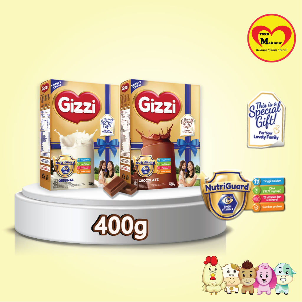 

Gizzi Powder Milk Original / Coklat 400gr (exp jan 2025) / Toko Makmur Kapas Krampung