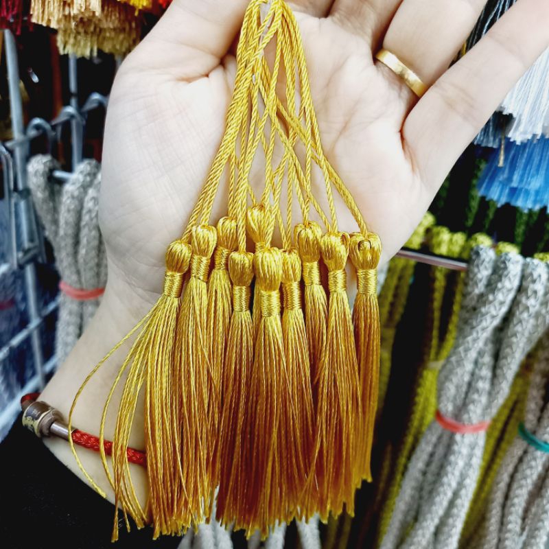 Tassel Rumbai Tassel Tasbih Topi Tassel Rumbai