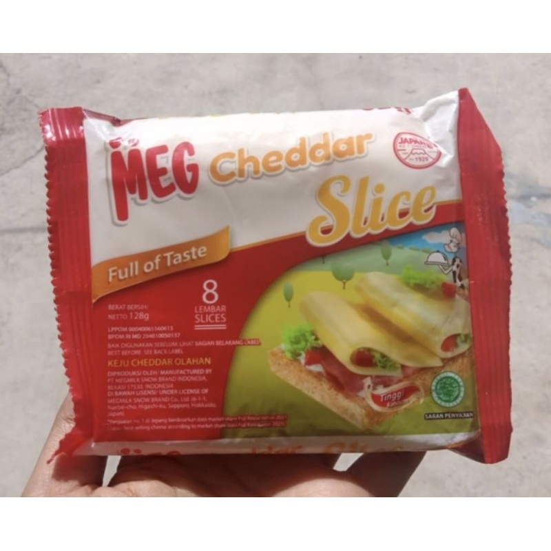 

Keju MEG Serbaguna Cheddar Slices 8's