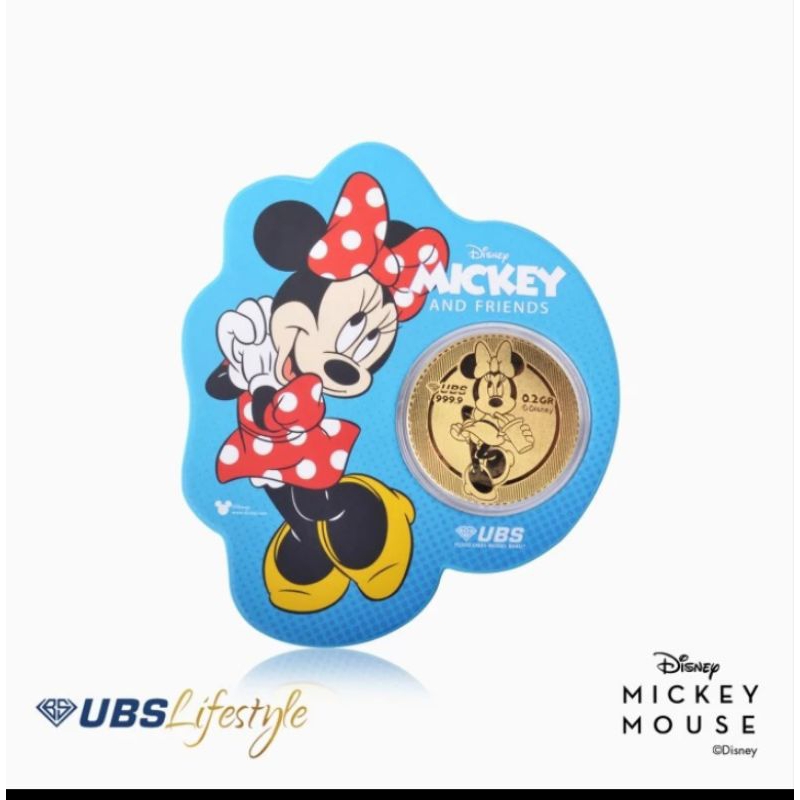 LM lucu ex UBS Minnie mouse 0,2 gram