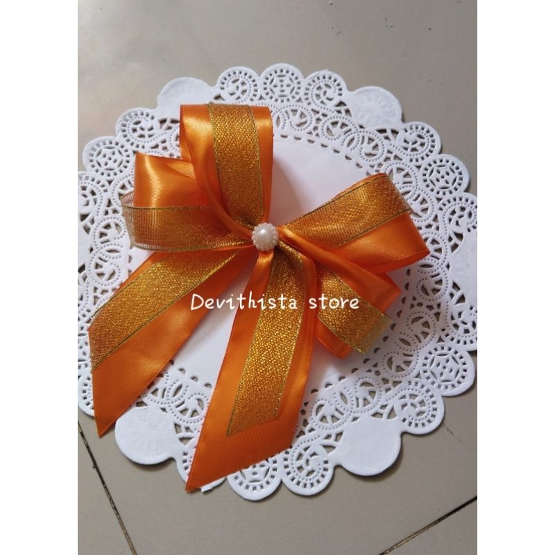 

Pita satin jadi premium 4cm