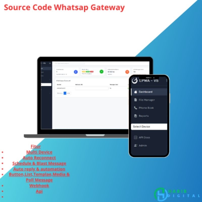 Jual Sourcode Whatsap Gateway - Node Js