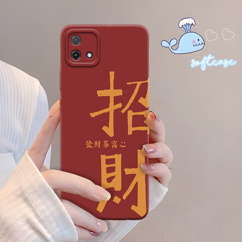 Softcase OPPO A16E - OPPO A16K Case Motif Kartun Silikon Softcase Pro Kamera