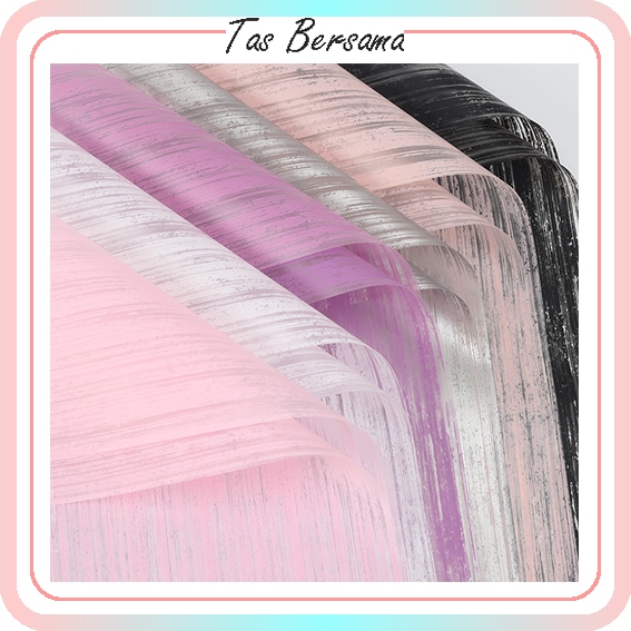 

20 LEMBAR Kertas Buket Bunga Semi Transparan Flower Wrapping Paper Cellophane KB6083