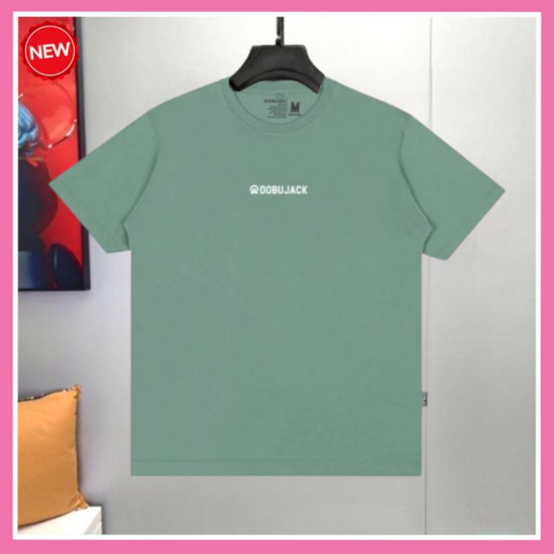 Kaos Dobujack T-shirt Little Logo Sage Green Kaos Lengan Pendek