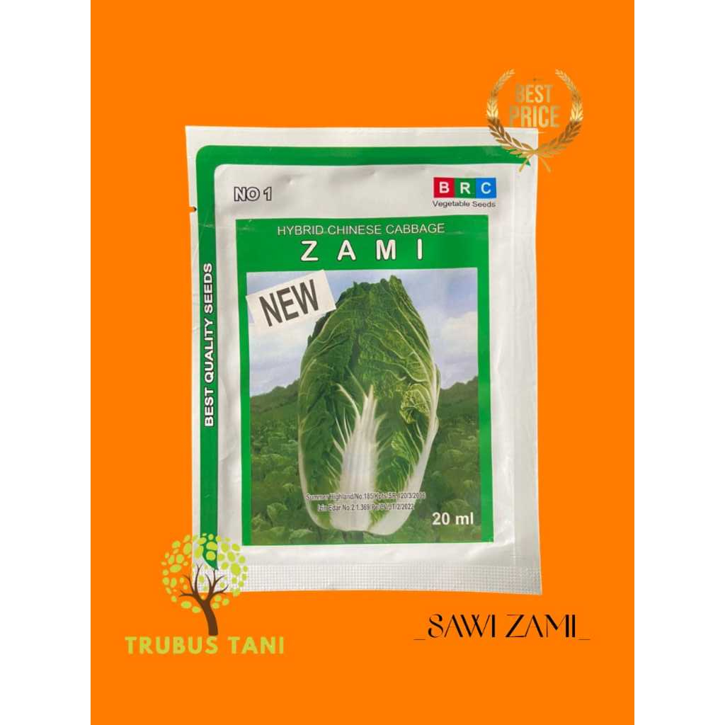Benih sawi putih ZAMI tahan akar gada