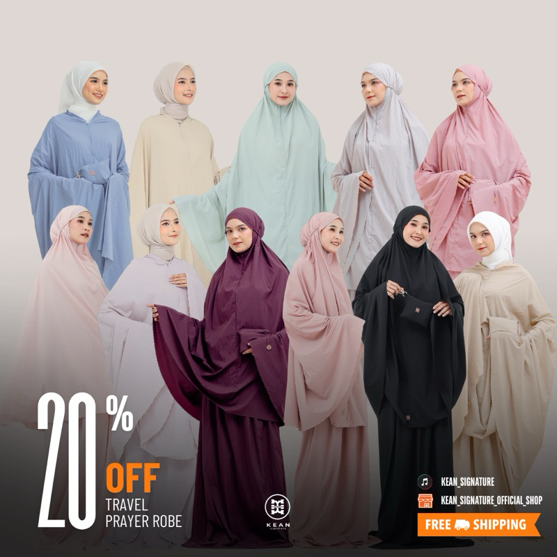 NEW MUKENA TRAVEL PREMIUM BY KEAN SIGNATURE