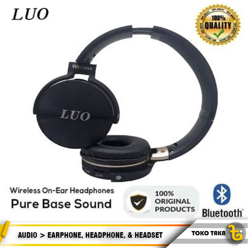 LUO-JB950 Earphone/Headset Bluetooth Wireless Stereo Super Bass Pure Base Sound I L-950 TB6 - ADR