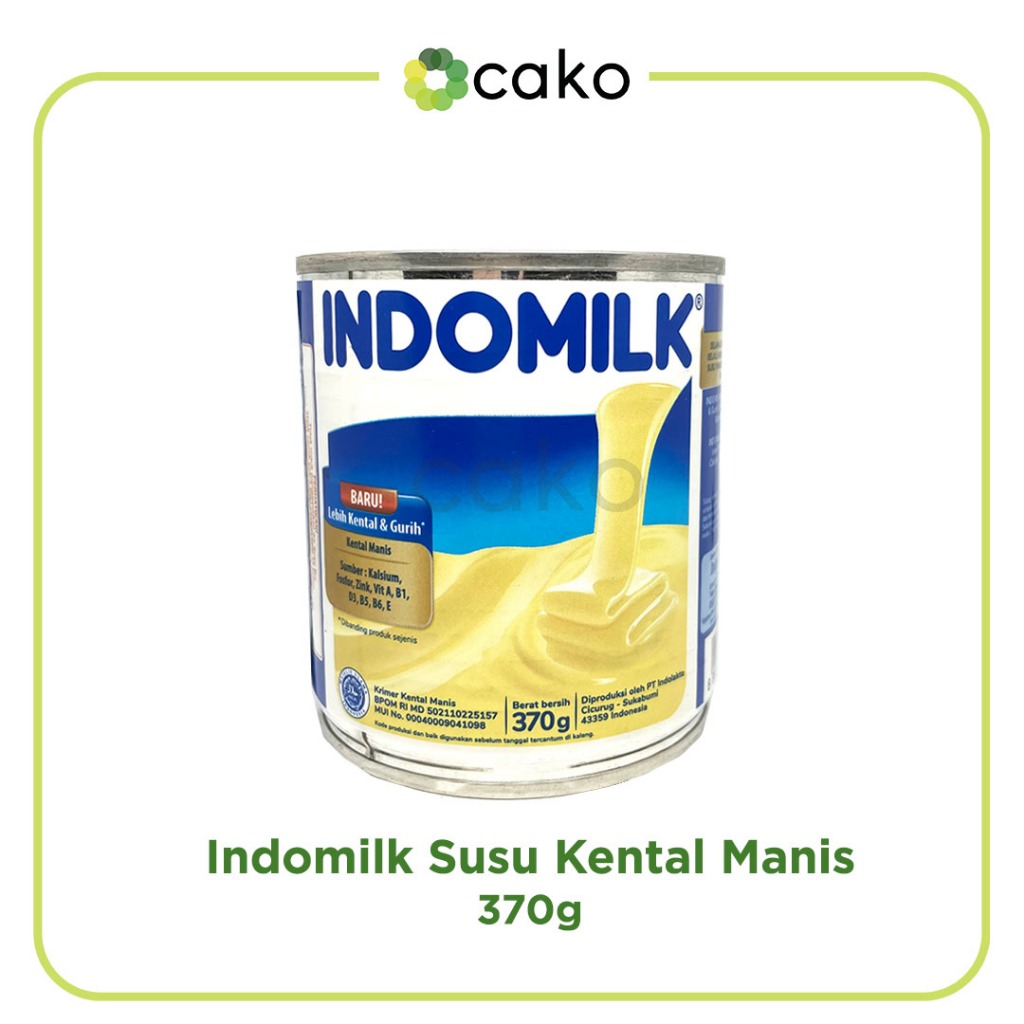 

Susu Kental Manis Indomilk Original & Coklat / 370gr / Sachet 37g / Pouch 545g