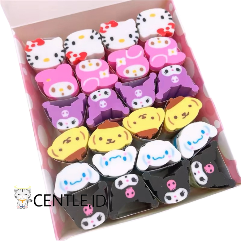

PENGHAPUS LONJONG SANRIO 3D PENCIL ERASER CUTE ALAT TULIS SEKOLAH TERJANGKAU