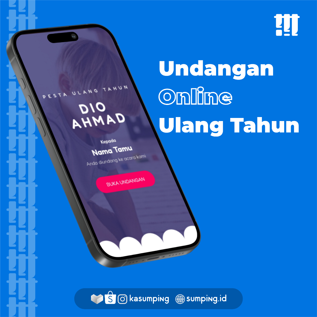 Undangan Ulamg Tahun Digital |  Web Pernikahan Cantik, Undangan Murah, Undangan Digital Web