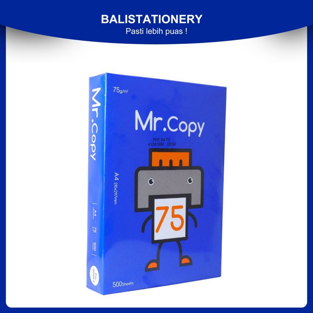 

Mr. Copy Kertas Print Kertas HVS A4 75 GSM