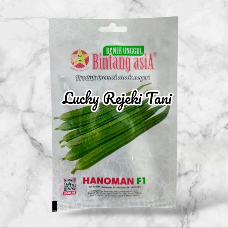 Benih Gambas Oyong HANOMAN F1 Bintang Asia 2 gram