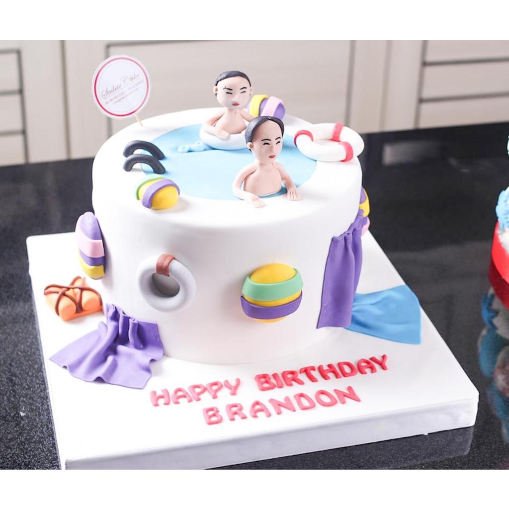 

Kue Ulang Tahun/Birthday Cake/Kue Ultah tema Kolam Renang/Kue Ultah Tema Berenang/Kue Birthday Jakarta
