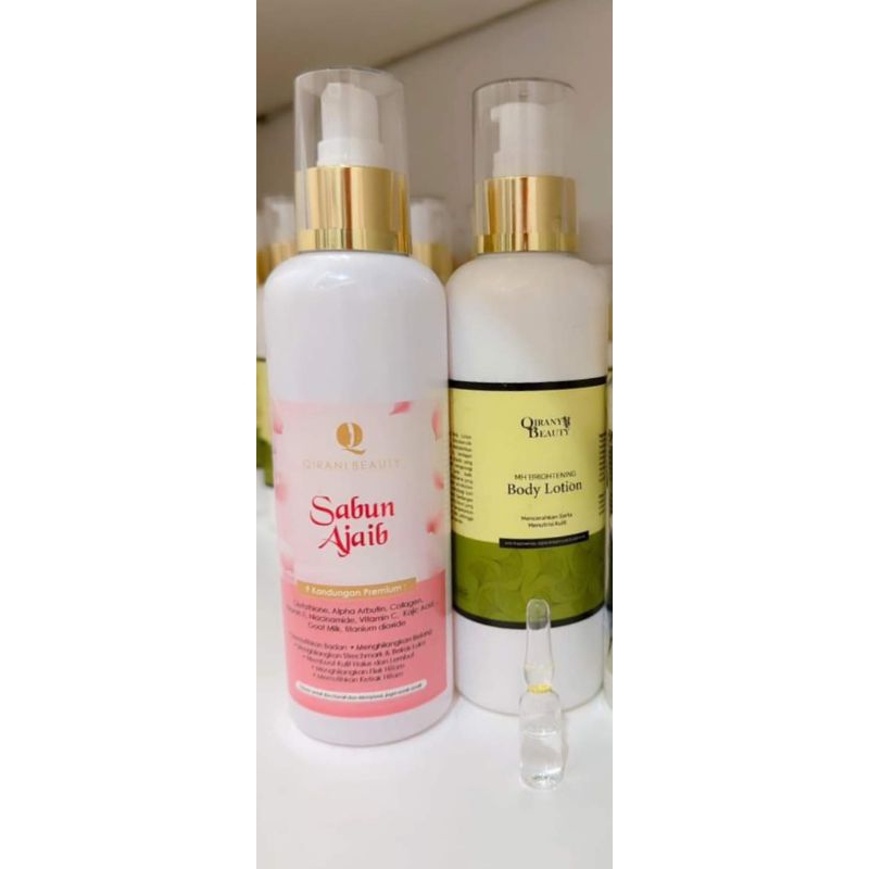 TERLARIS Paket jumbo hemat MH BRIGTENING HB PEMUTIH BPOM QIRANI BEAUTY