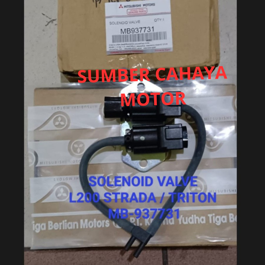 SWITCH SOLENOID VALVE IDLE UP 4X4 L200 STRADA TRITON MB-937731 OEM