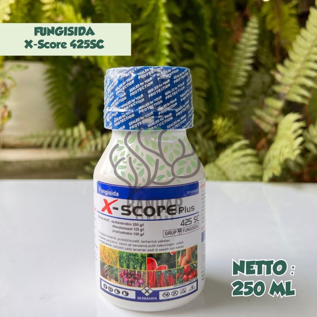 X-Score 425 SC Fungisida Sistemik Pengendali Penyakit Tanaman Padi Dan Kakao