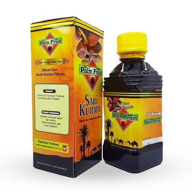 

Madu Palm Fruit Ajwa Proposil Obat Herbal Batuk/Demam/Alergi 330 gram