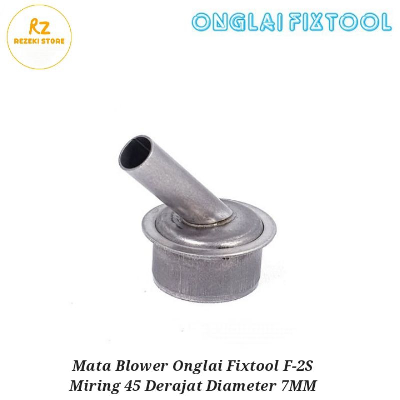 Mata Blower Onglai Fixtool F-2S Miring 45 Derajat Diameter 7MM