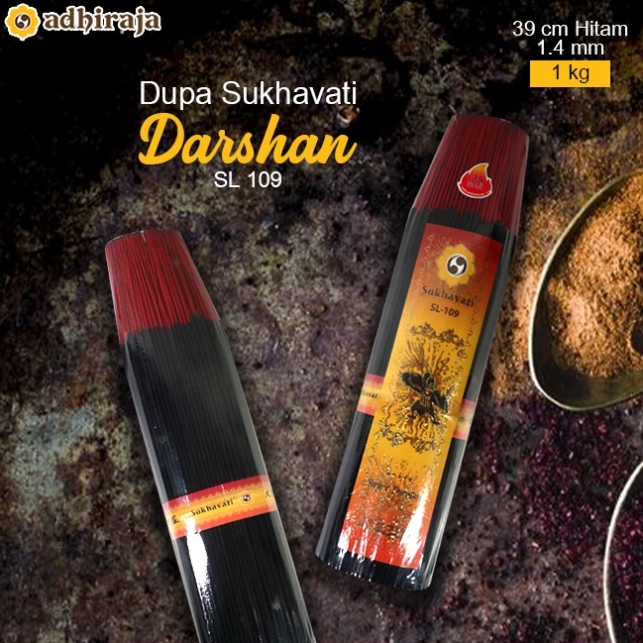 Dupa/Hio Sembahyang Wangi Harum Sukhavati Darshan 1 kg Hitam