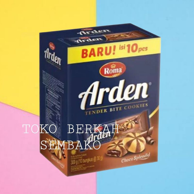 

(BOX) Roma ARDEN Biskuit Tender Bite Cookies Isi 10Pcs