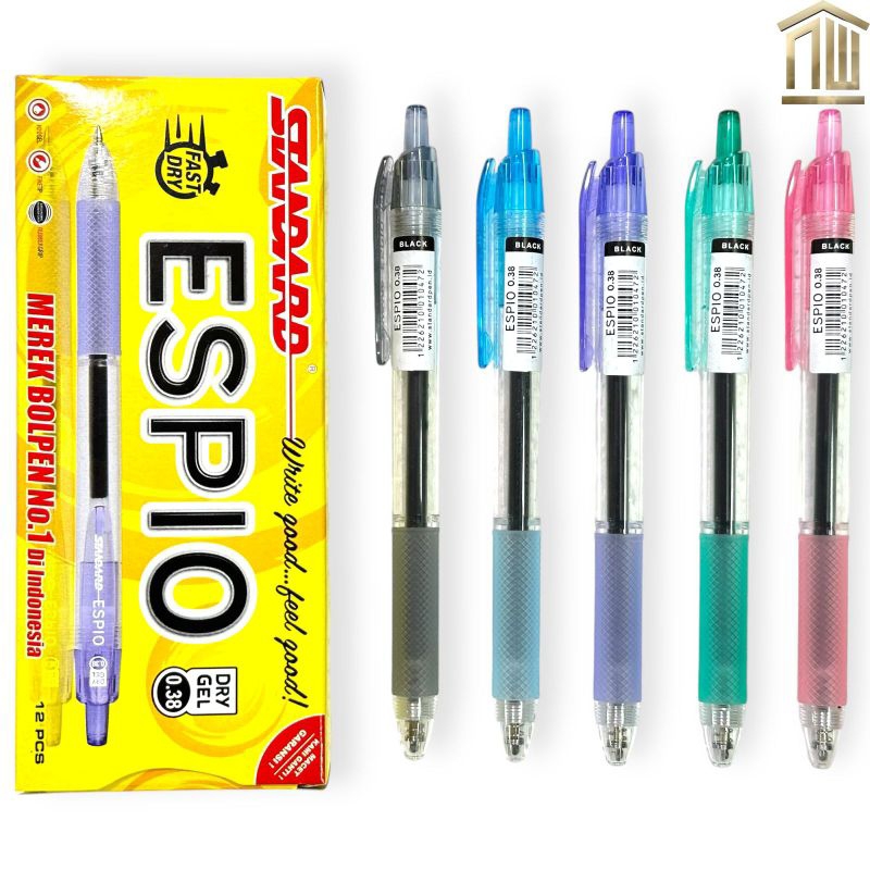 

Pulpen / Ballpoint / Pen Standard ESPIO (12 Pcs)