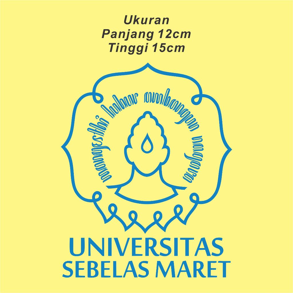 Stiker Universitas Sebelas Maret UNS | Sticker Cutting Universitas Sebelas Maret UNS Motor Mobil