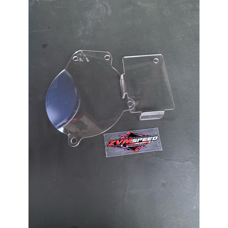 Cover CVT Transparan Bening Akrilik Aerox Nmax Lexi