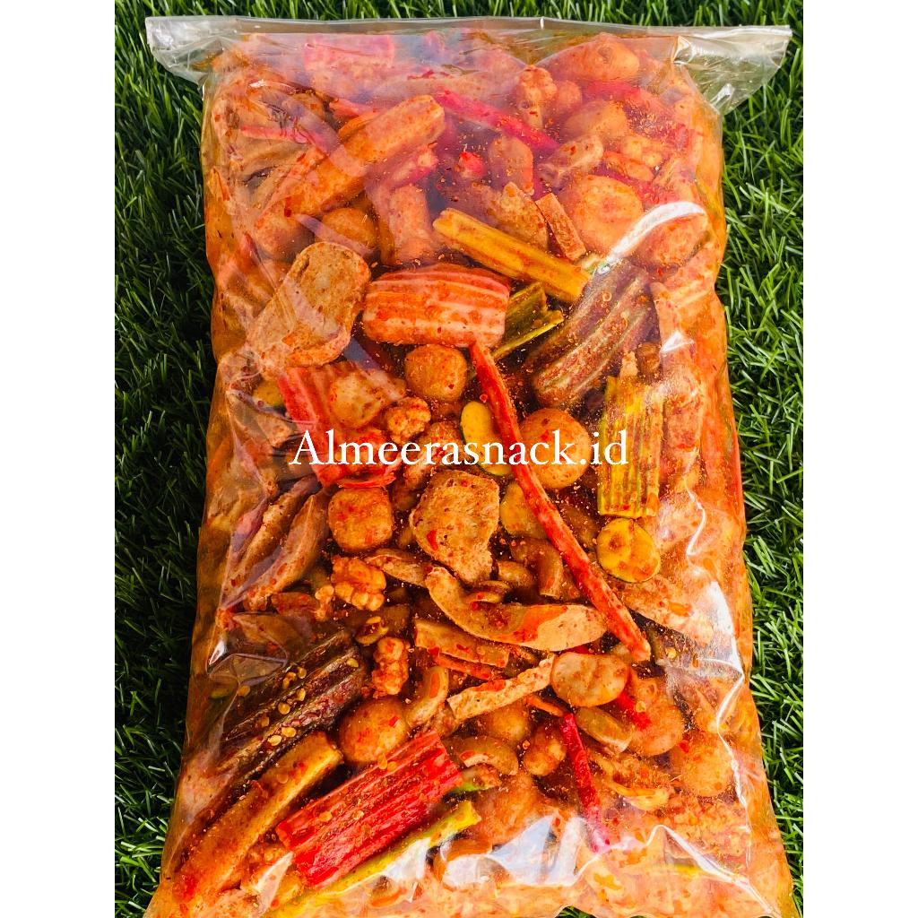 

Seblak Campur PedaS 1kg/Seblak Kerupuk Campur Mix/Basreng Mix Viral Produk TerBaru