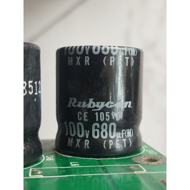 ELCO RUBYCON 100V 680UF (2pcs) CABUTAN