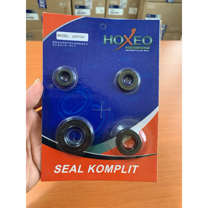 Hoxeo Oil Seal Komplit Jupiter / Vega Lama / Vega ZR / Original Hoxeo