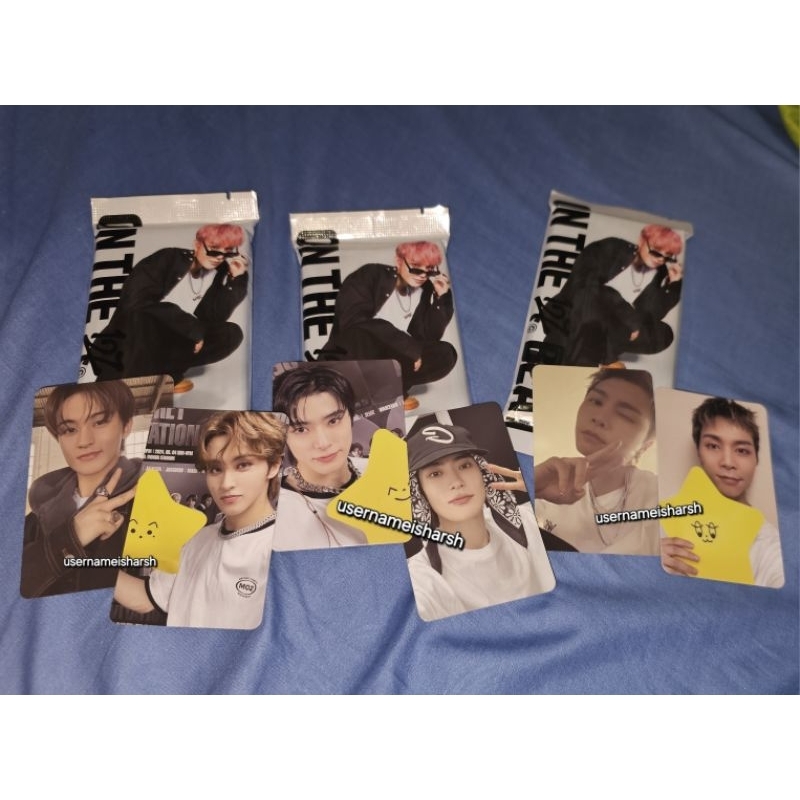 album nct 127 walk character card pob dnd fansign unsealed
