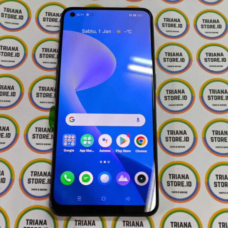 LCD fullset frame Realme 9 Pro Plus 5G super amoled original cabutan