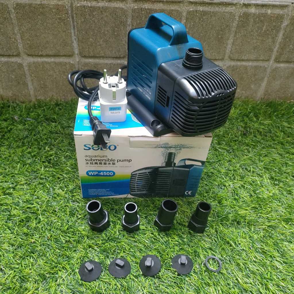 Pompa Celup Original SOBO WP 4500 2000 L/H Kolam Ikan/Aquarium